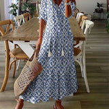 Luna | Mühelos Boho-Stiilis Midi Kleid