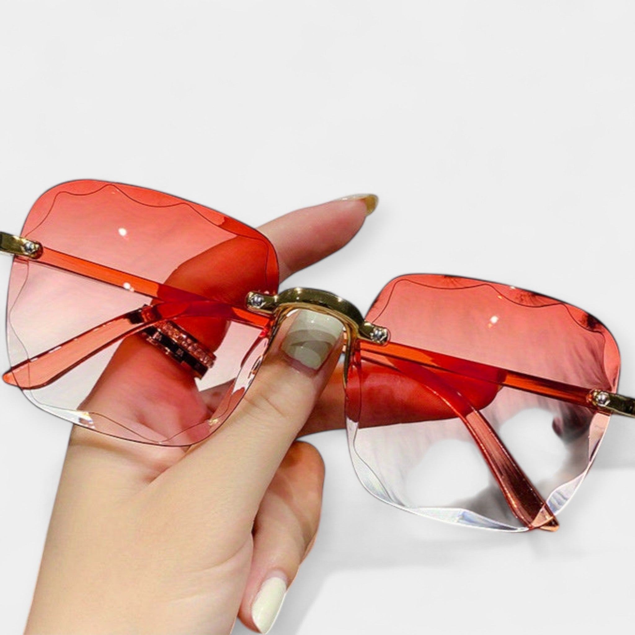 Retro Ilma Raamideta Prillid