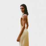 Sofia – Halter Satin Kleid