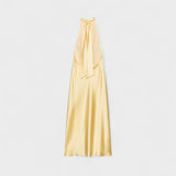 Sofia – Halter Satin Kleid