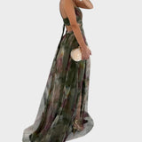 Mia - Lilleline Maxi Kleit Elegantsi Loomiseks