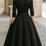 ALICIA | Elegantne midi kleit