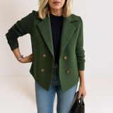 Marta™ | Elegantne Mantel Pehmete Varrukatega