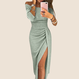 Lily | Chic Maxi Kleid mit Neckholder