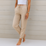 Sara | Premium Elastsed Hingavad Lina Püksid