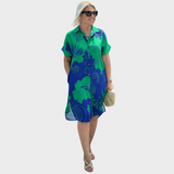Sara – Lillemusteriga Kleid