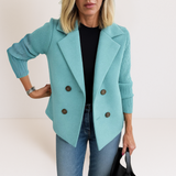 Marta™ | Elegantne Mantel Pehmete Varrukatega