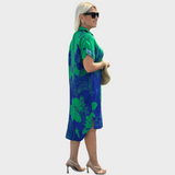 Sara – Lillemusteriga Kleid