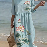 Rachel - Elegantne Lilleline Kleid