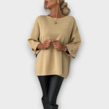 Isabella - Elegantne Kootud Kampsun