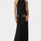 Georgia - Eleganter Luxus-Halterkleid