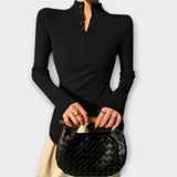 Michiko – Elegantne Slim Fit Kootud T-särk