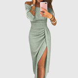 Lily | Chic Maxi Kleid mit Neckholder