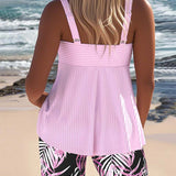 Laluna® | Värviline Tankini-Komplekt