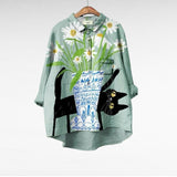 Alice | Suvine Elegantne Linane Blus