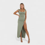 Constança - Elegantne pikk kleit avatud seljaga