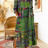 Manuela | Elegantne Patchwork Musterkleit