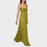 Bela - Maxi Kleid Sügava Dekoltee'ga