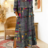 Manuela | Elegantne Patchwork Musterkleit