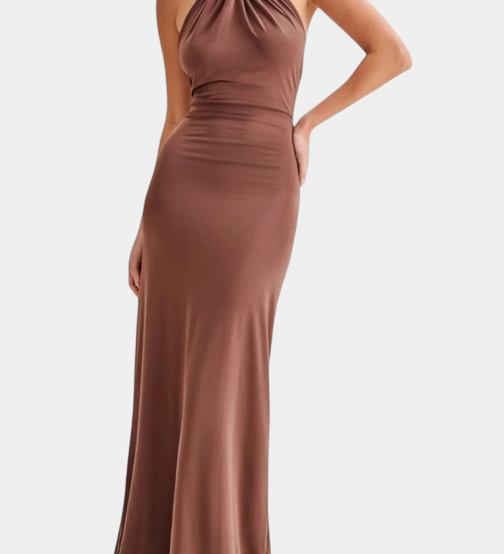 Trinity - Reguleeritava Avatud Seljaga Kinnitatud Kleit