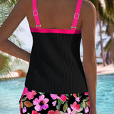 Laluna® | Kaheosaline Elegantne Tankini-Komplekt