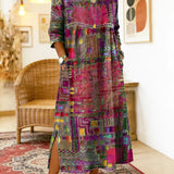 Manuela | Elegantne Patchwork Musterkleit