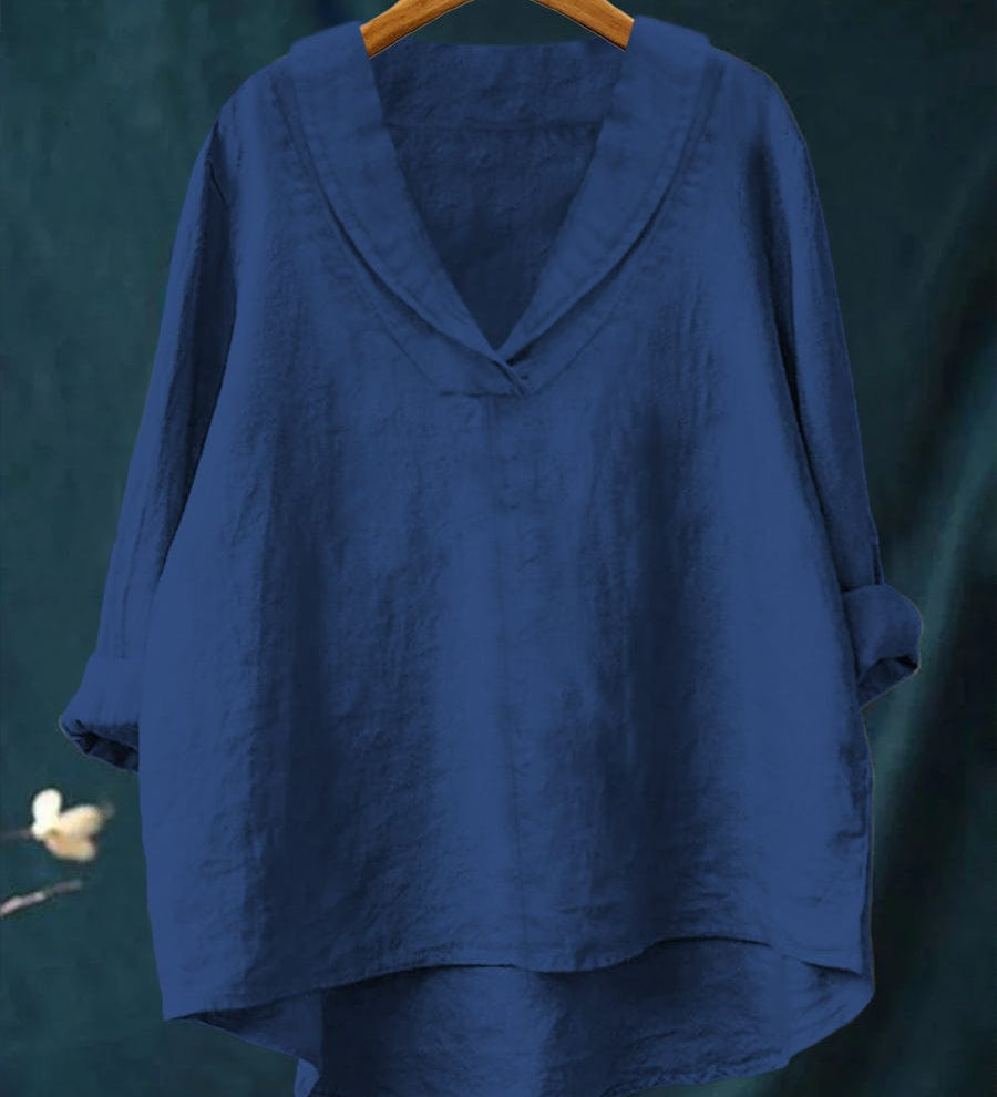 Samantha | Elegantne Linane Bluus Suveks