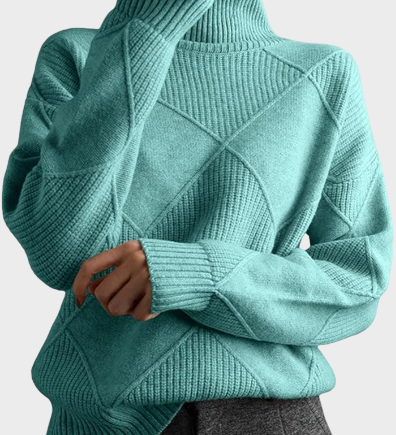 Jana - Luksuslik kõrge kaelusega kašmiirsviiter