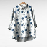 Camille | Elegantne Linane Bluus Suveks