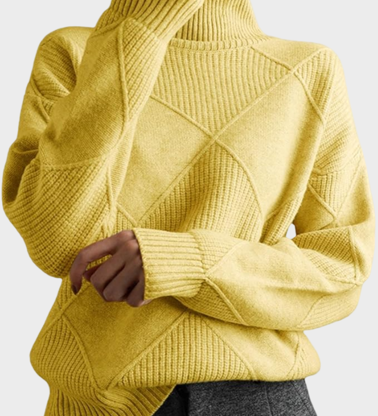 Jana - Luksuslik kõrge kaelusega kašmiirsviiter