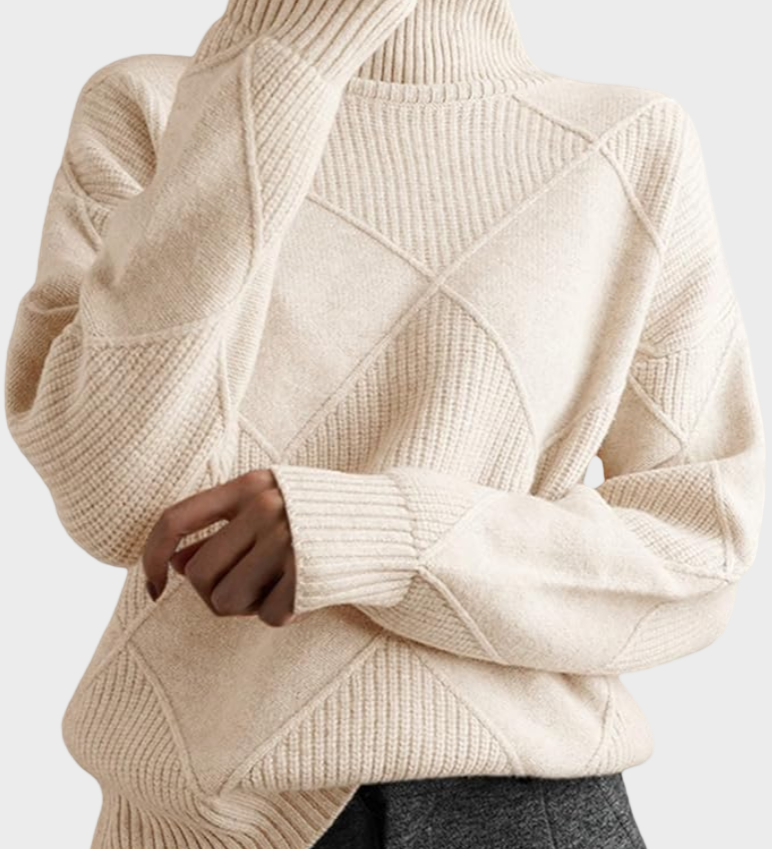 Jana - Luksuslik kõrge kaelusega kašmiirsviiter