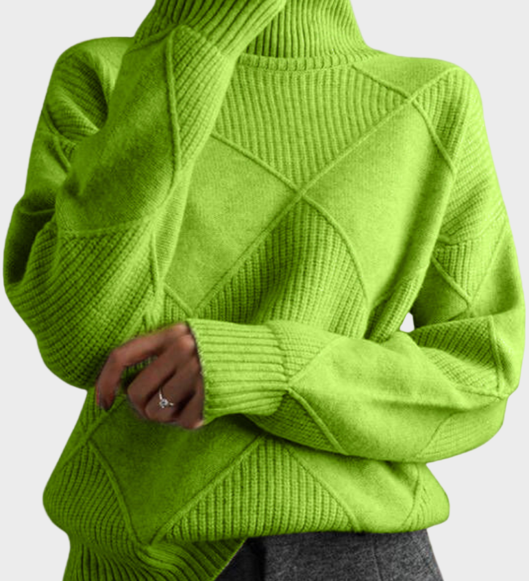 Jana - Luksuslik kõrge kaelusega kašmiirsviiter