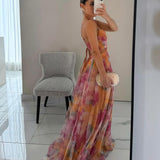 Giselle | Lummav Maxi-kleit lilleprindiga