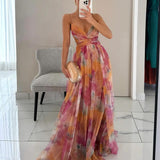 Giselle | Lummav Maxi-kleit lilleprindiga