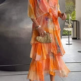 Cassia | Elegantne Chiffonkleit