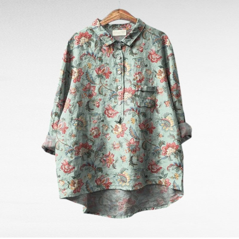 Claire | Elegantne Linane Bluus Suveks