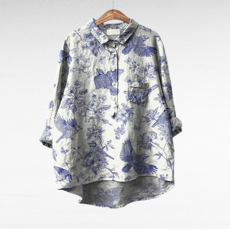 Claire | Elegantne Linane Bluus Suveks