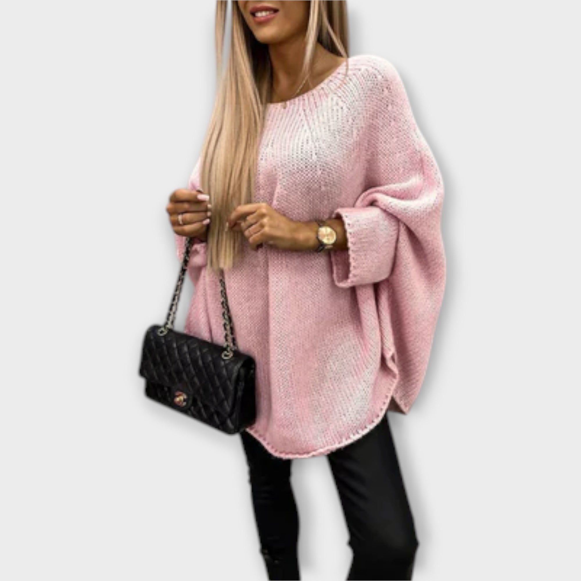 Izabel - Elegantne naiste sviiter ümmarguse kaelusega