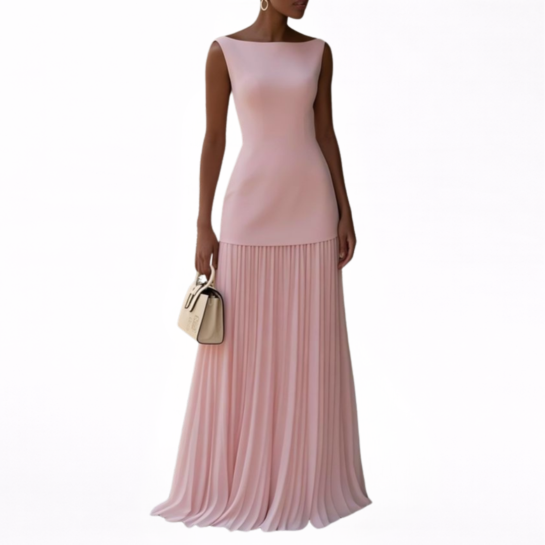Celeste | Maxi Plisseeritud Kleid