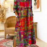 Manuela | Elegantne Patchwork Musterkleit
