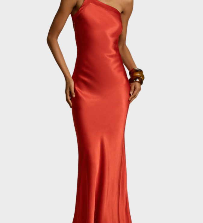 Lucra - Maxi Kleid mit Rippdetails, Trägern und Offenem Rücken