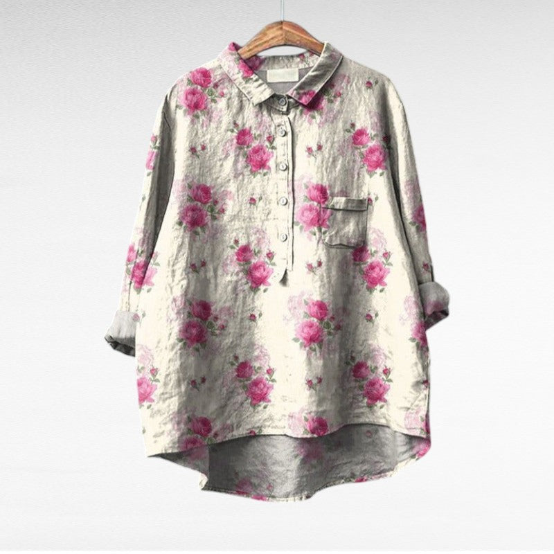 Claire | Elegantne Linane Bluus Suveks