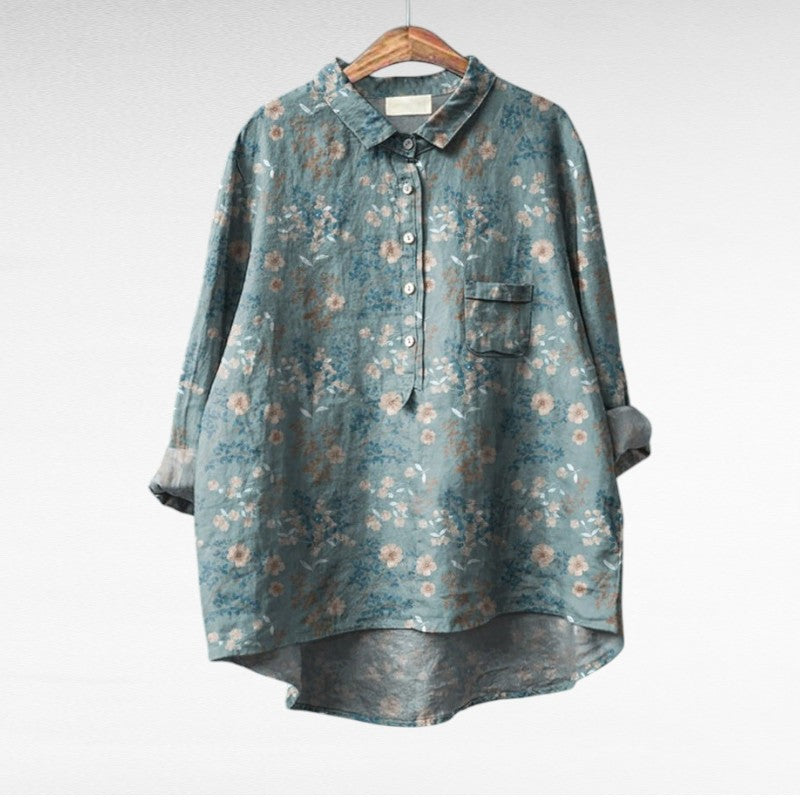 Claire | Elegantne Linane Bluus Suveks