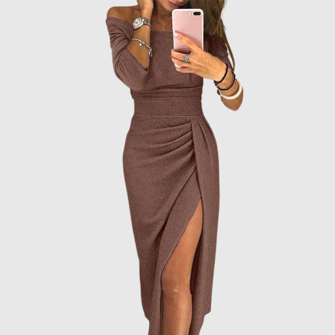 Lily | Chic Maxi Kleid mit Neckholder
