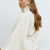 Lusana – Elegantne vööga mantel