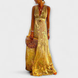 Tatiana - Elegantne V-kaelusega Kleid