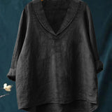 Samantha | Elegantne Linane Bluus Suveks