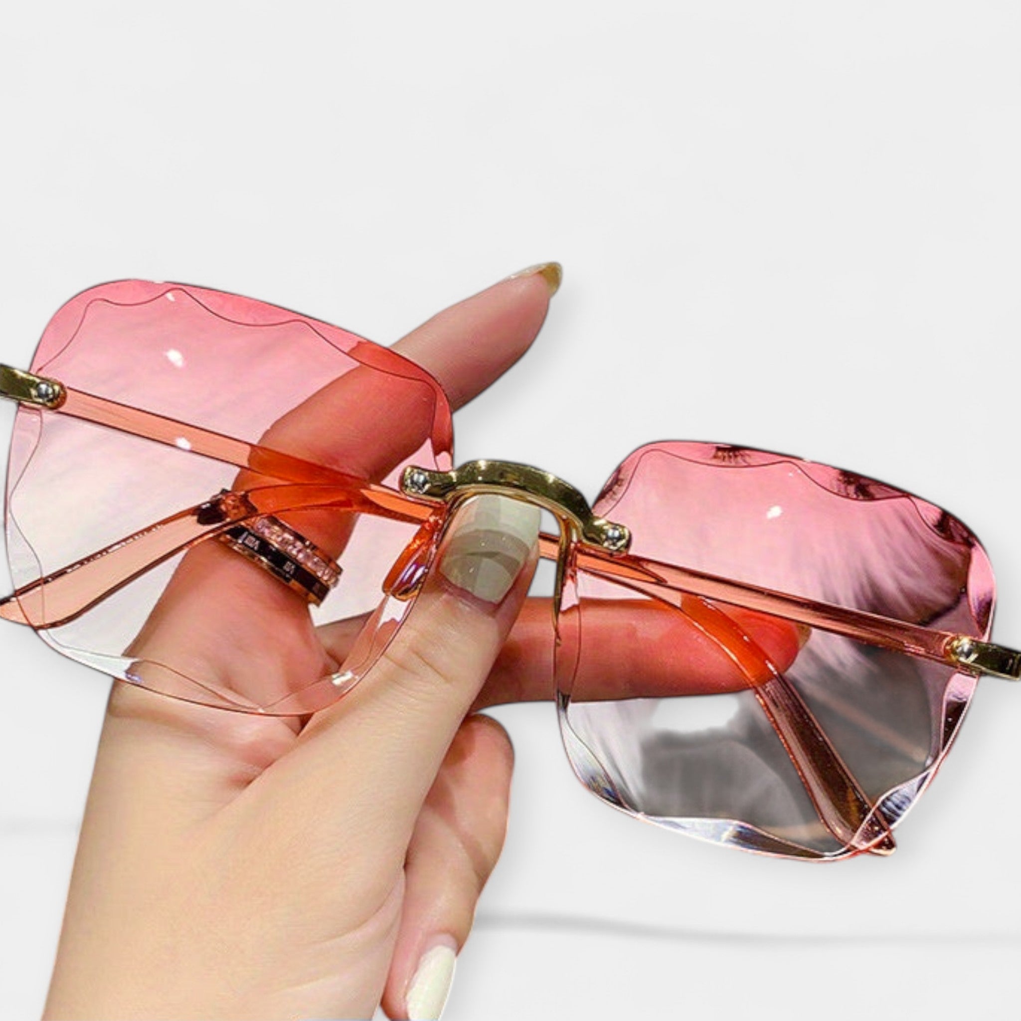 Retro Ilma Raamideta Prillid