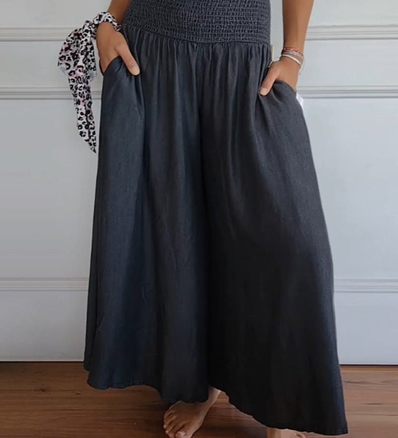 Irene | Laiad püksid - Mugavus ja stiil igapäevaseks