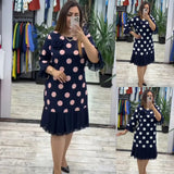 Vitória | Elegantne polkadot kleit